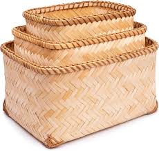 Bamboo Storage Basket