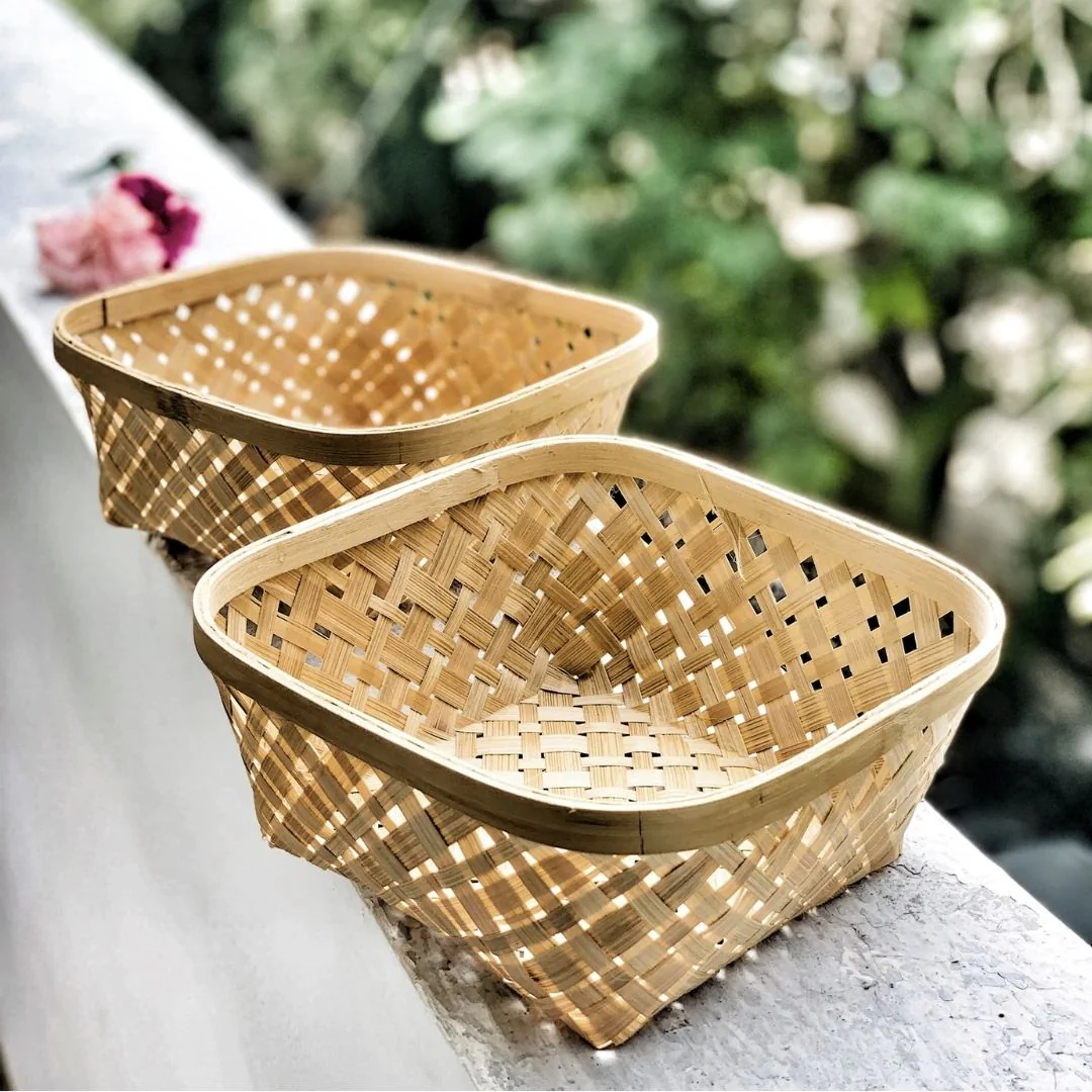 Bamboo Storage Basket